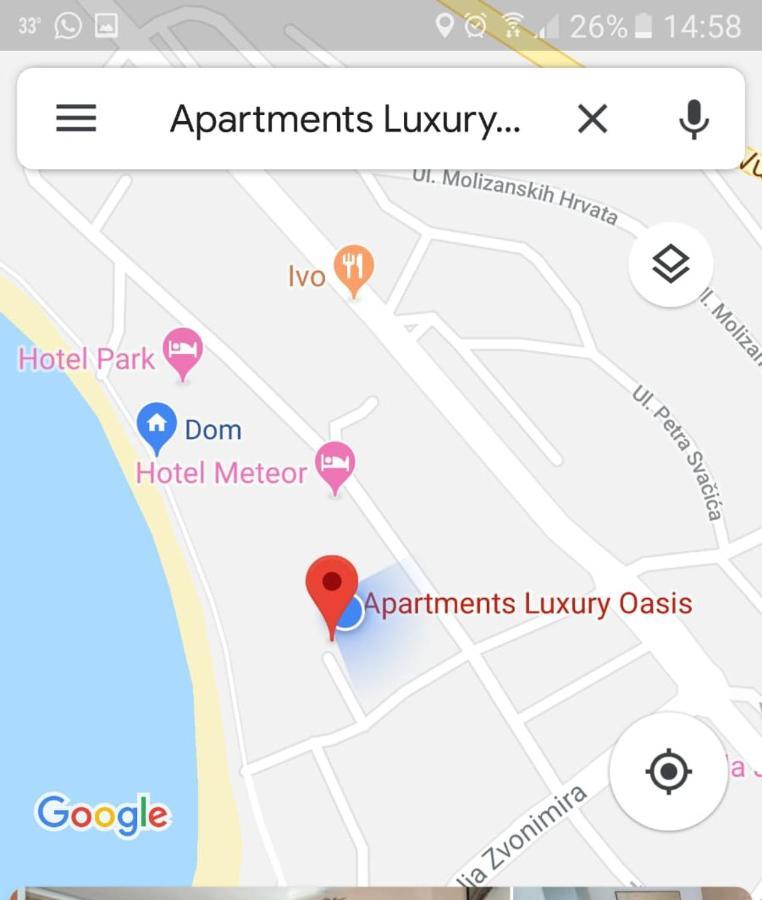 Apartments Luxury Oasis Makarská Exteriér fotografie